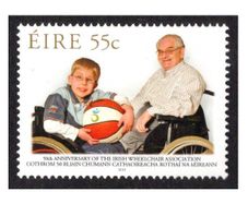 2010 Ireland 50th Anniversary of the Irish Wheelchair Association Commemorative Stamp Mint Never Hinged (MNH)