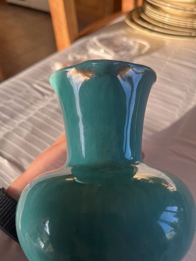 mid-century ceramic pitcher