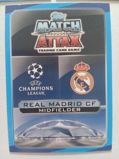 Match Attax 100 Club Cards 2016/17 - Ronaldo, Modric & Sanchez