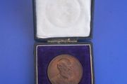 DALZELL STEEL (David Colville &amp; Sons Ltd) - an antique 21 years long-service award medal in original presentation case (scarce)