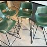 faux leather kitchen stools (4) Image 3