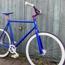 New Funked Up Fixie FixedGear Singlespeed Bicycle - Size 60cm XL to suit a Rider of height 6'1" to 6'4" (186cm to 193cm) Image 4