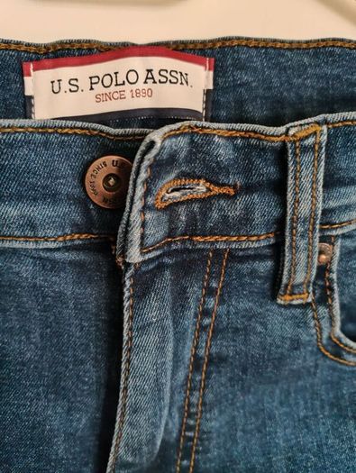 U S Polo Assn jeans 32 waist 31 leg slim fit regular with elasticated waist in very good condition with no issues FREE STANDARD POSTAGE INCLUDED