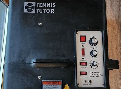 Tennis Ball Machine - Tutor Plus