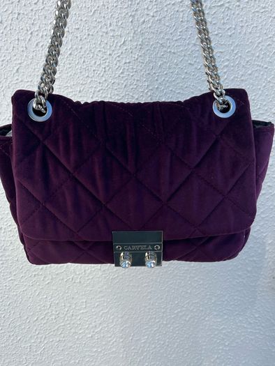 Carvela Velvet Handbag