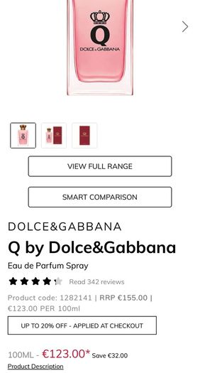 Dolce & Gabana Q - perfume
