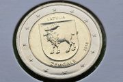 Latvia 2018 year - ZEMGALE - Uncirculated 2 Euro coin.