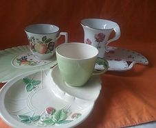 China Cup&Biscuit Plate