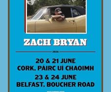 Zach Bryan -Cork Tickets -20 June