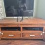 Solid wood TV stand  -walnut Image 2