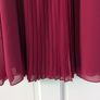 Karen Millen Midi Dress Deep Berry/Purple Shade Size UK 8 Image 5