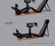 Sim Rig, Pedals,Wheelbase,Screen stand.