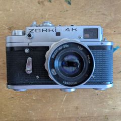 Zorki 4K 35mm camera & lens.