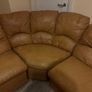 Sofa Tan Corner  Couch Image 4