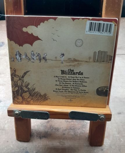 Fully signed The Blizzards 2008 CD Domino Effect