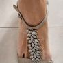 MODA in PELLE leather jewelled sandals with low platform Sz 41 (Fit 7- 7.5 UK) Image 9