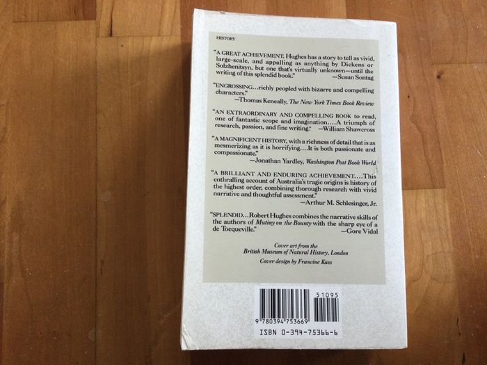 The Fatal shore by Robert Hughes