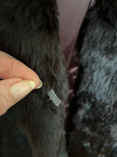 Stunning vintage Coney fur jacket .