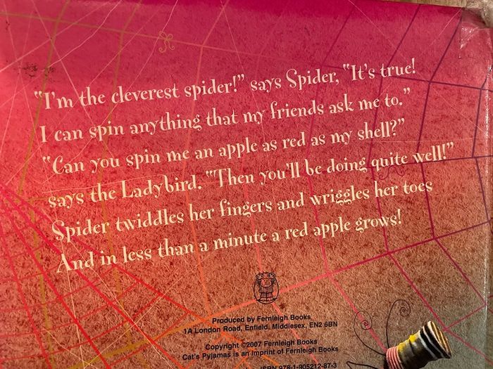baby book the Cleverest Spider 3D