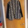 Primark Long  Wool / Faux Leather Sleeves. Jacket. S.18 (16). Image 4