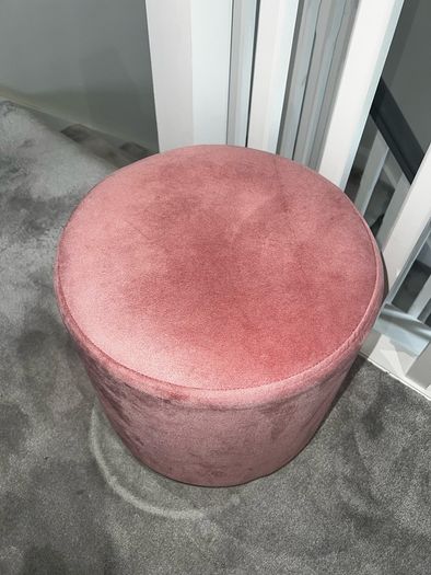 Velvet Footstool