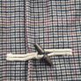 Hammond & Co Plaid Duffle Coat Mens Medium Image 2