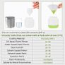 Paint Sprayer, HVLP Electric Spray Gun (800ml/3 Metal Nozzles/3 Patterns), Easy Spraying and Cleaning, for Home Interior and Exterior Walls, Ceiling, Cabinet, Fence, Chair Image 6