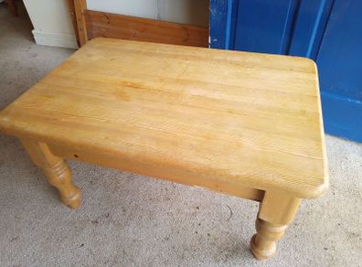 Solid Oak 3'x2' Coffee Table