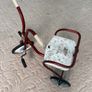 Vintage Raleigh Child's Tricycle, 1960s/70s, Red with Box Seat Image 3