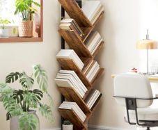 Tree Bookcase with 8 Shelves