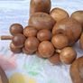 Set of 13 Mid Century Acacia Hardwood Fruits Image 6