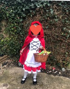 Little Red Riding Hood Cape Age 7-8