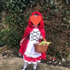 Little Red Riding Hood Cape Age 7-8