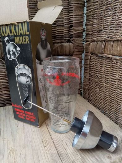 vintage cocktail mixer