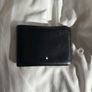 Montblanc Black Leather Wallet Image 2
