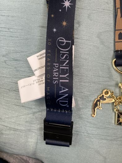lanyard Disneyland Paris 30th anniversary