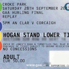 SWAP hurling final for football final