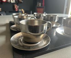 Coffee cups set