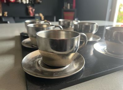 Coffee cups set