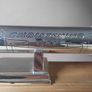 Chrome christening certificate holder and stand Image 3