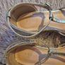 NEXT_Occasion Kids Wedge Sandals in Gold, size 3 Image 4