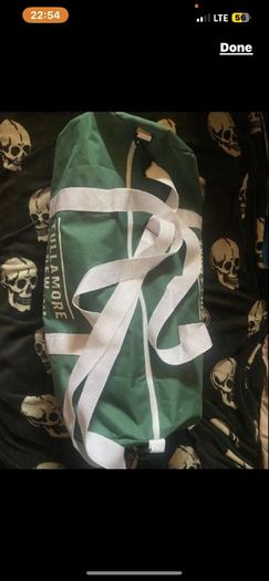 Tullamore dew whiskey bag