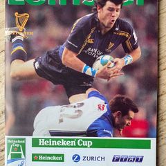 2004 Leinster v Bourgoin - Heineken Cup Programme