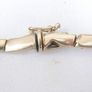 Vintage 9K Solid Gold 375 heavy Necklace Collier 13,28g length 17,2" Image 5