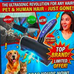 lot  of pet hair remover