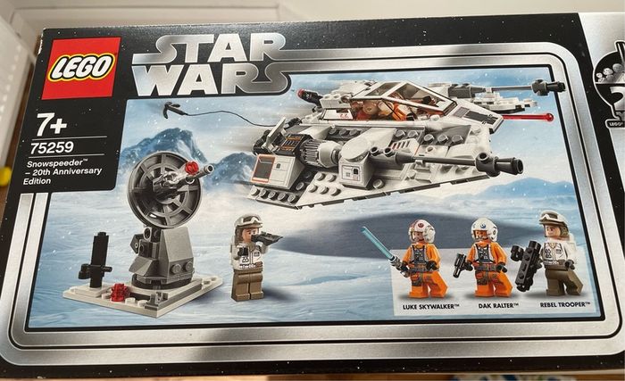 New - Lego Star Wars - 75259 - Snow speeder -20th Anniversary Edition - New