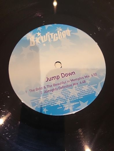 B Witched Jump Down 12 Inch Promo Vinyl 2000
