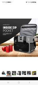 Insulated cooler bag x2