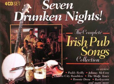 The Complete Pub Songs Collection 4CD Boxset - Seven Drunken Nights