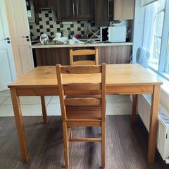 Ikea Table and Two Chairs